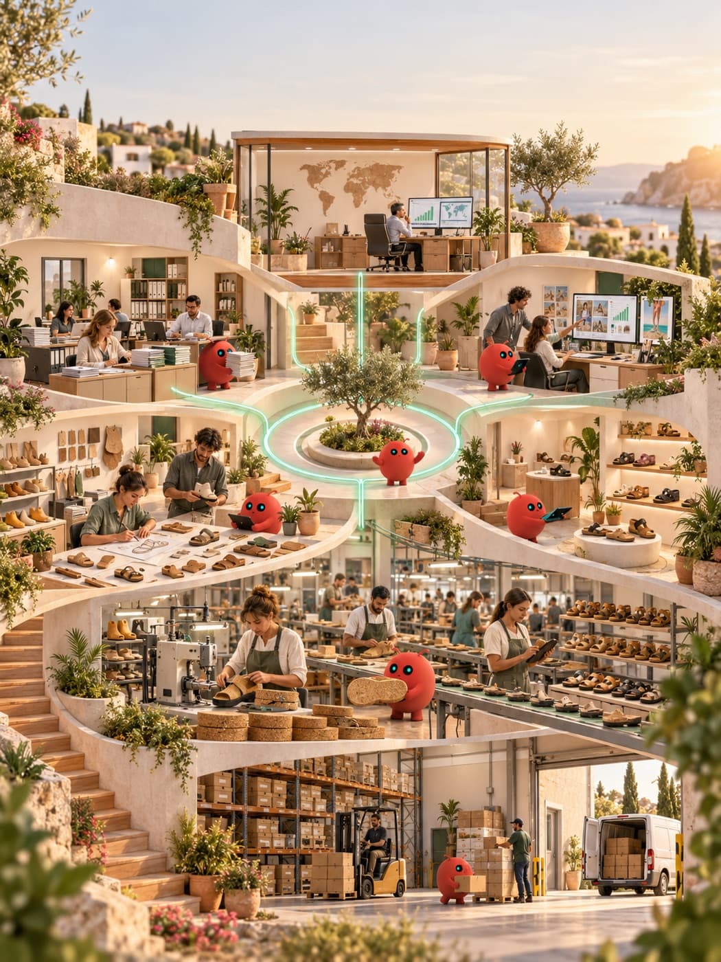 Plataforma 360 de Genuins: la fábrica con agentes de IA apoyando a cada departamento
